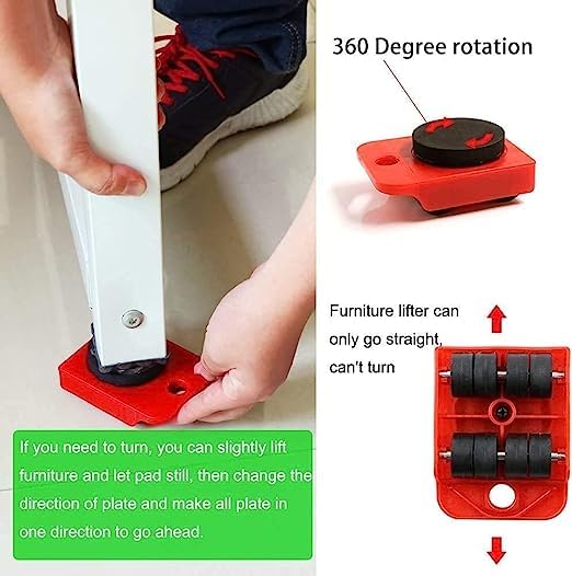 Ease Furniture Lifter for Domestic Uses | Lifting Capacity upto 150 kgs.